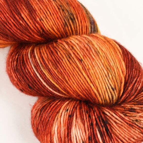 Uschitita Merino Singles Yarn Superwash Wool Hand Dyed Canyon - Picture 2 of 3